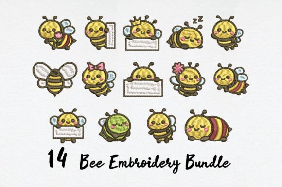 Bee Embroidery Design Bundle Review