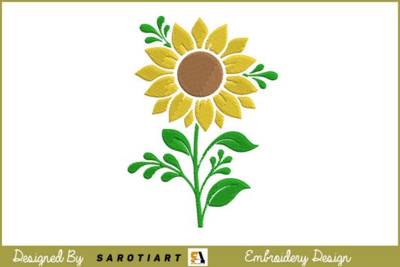 h1Single Boho Sunflower Design Embroidery Review/h1
