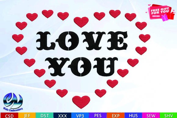 Love You Embroidery Design – A Seasonal Must-Have?