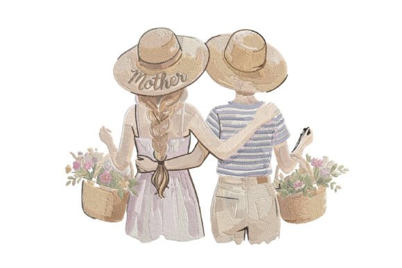 Mother and Daughter Embroidery: A Seasonal Design Review
