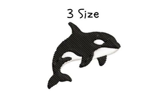 Orca Whale Embroidery: A Bold Splash for Craft Fair Success