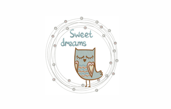 Sweet Dreams Owl Embroidery Review